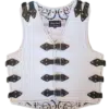 White Leather Vest