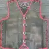 4mm thick leather vest