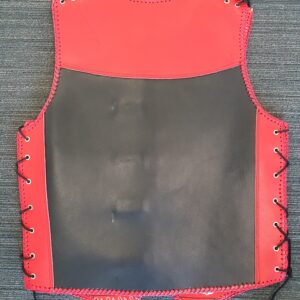 motorcycle leather vest