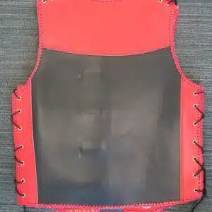 motorcycle leather vest