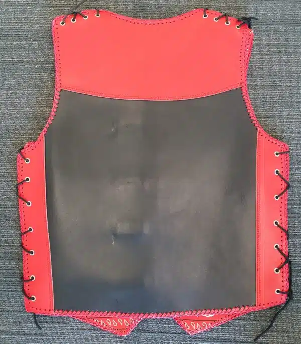 motorcycle leather vest