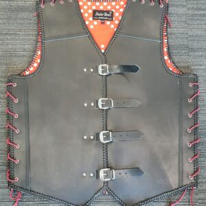 cheap custom leather vest new zealand