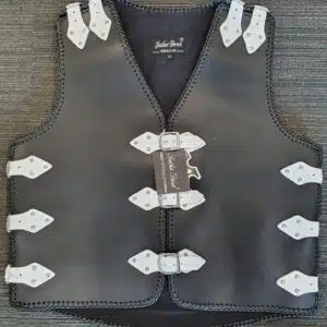 thick biker vest