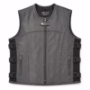 Swat Motorcycle Leather Vest