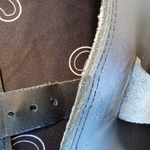 thick leathe vest