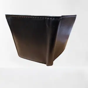 black leather wallet