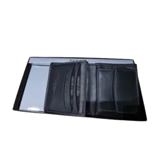 Black Leather Wallet