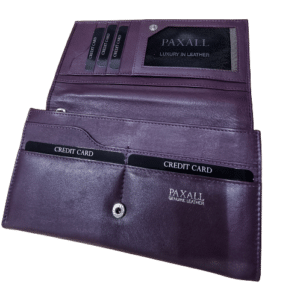 leather purse
