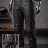 matt leather pant