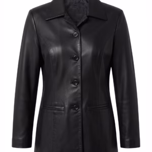 Womens Genuine Leather Coat
