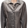 Womens Leather Blazer
