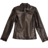 zipper fashion leather jacket