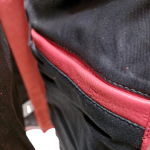 red leather
