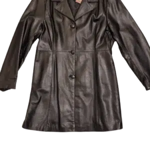leather trench coat