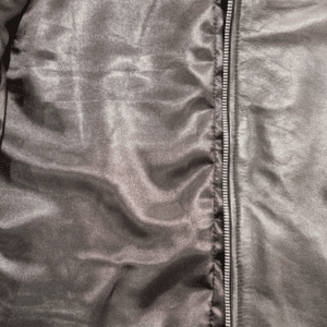 sheepskin leather jacket