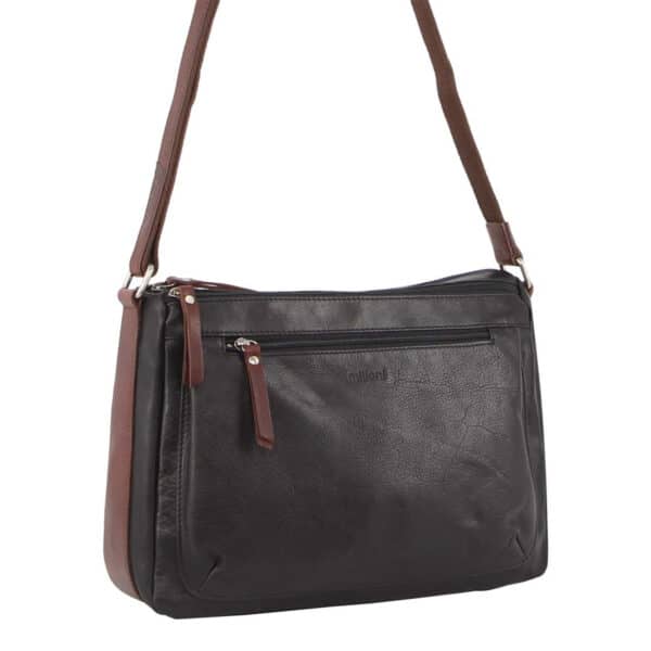 leather side bag