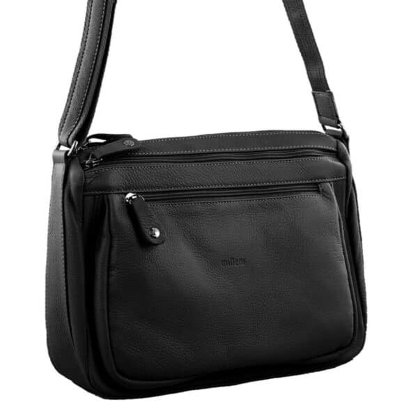 leather side bag