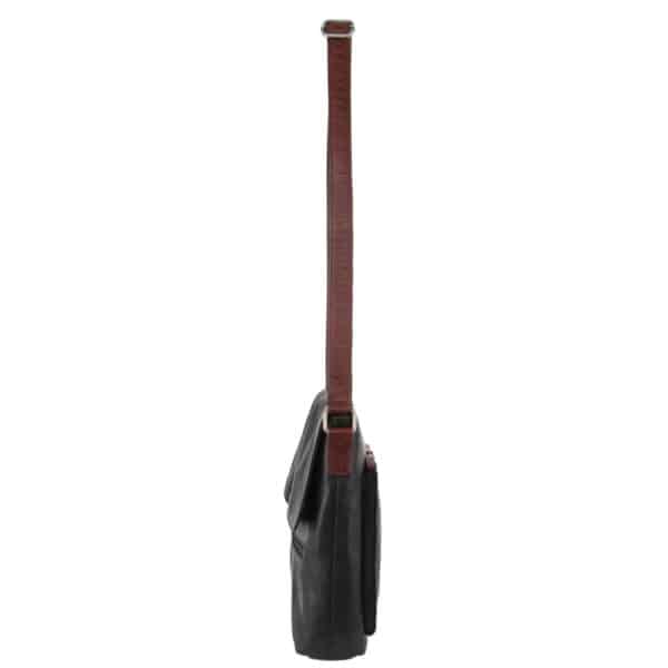 leather side bag