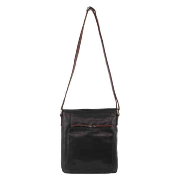leather side bag
