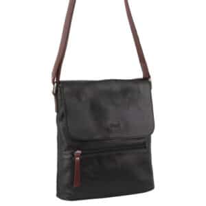 leather side bag