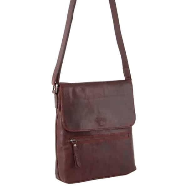 leather side bag