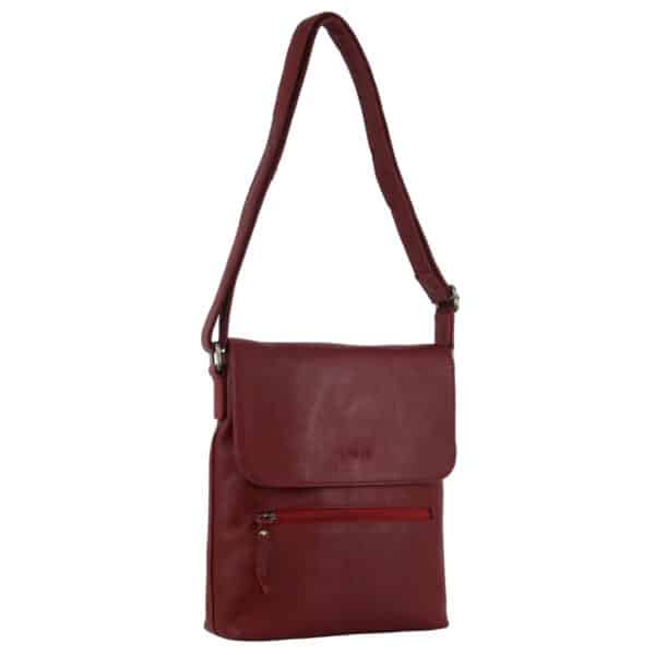 leather side bag