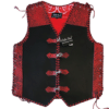 snake leather vest