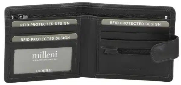 mens leather wallet