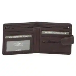 mens leather wallet