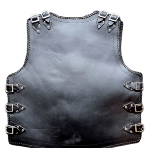 motorcycle leather vest