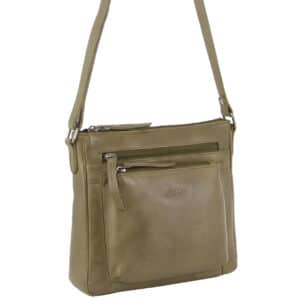 leather side bag