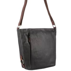 leather side bag