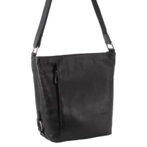 leather side bag