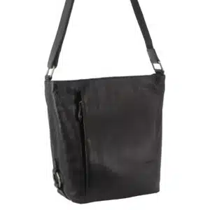 leather side bag