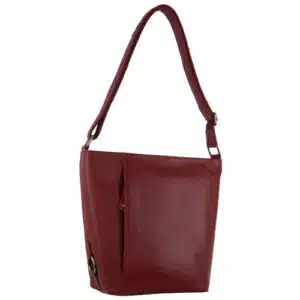 leather side bag