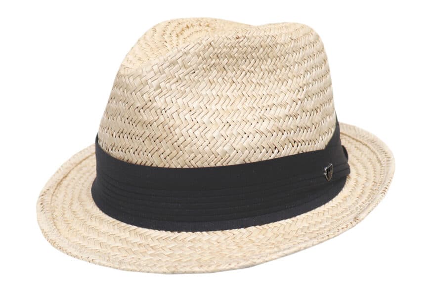 The Strand Palm Straw Hat - Leather Direct