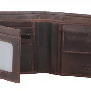 PIERRE CARDIN ITALIAN LEATHER TAB WALLET