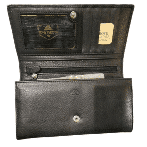 leather purse
