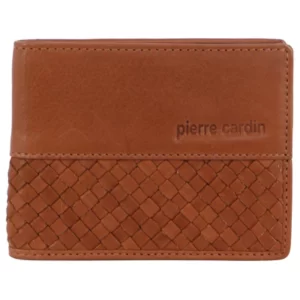 EMBOSSED LEATHER WALLET