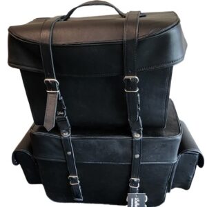 leather saddle bags