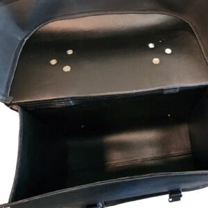 leather saddle bags