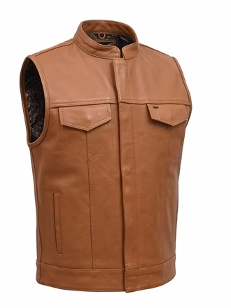 Jean Leather vest