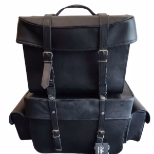 leather saddle bag