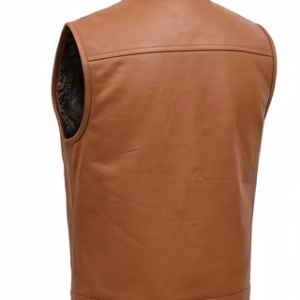Jean Leather vest