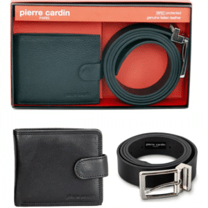 wallet & belt gift set