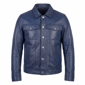 genuine leather shirt