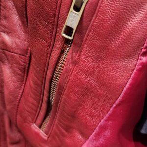 burgundy Leather Jacket