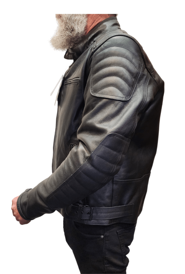 waterproof motorcycle leather jacket