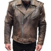 Brando motorcycle leather jacket