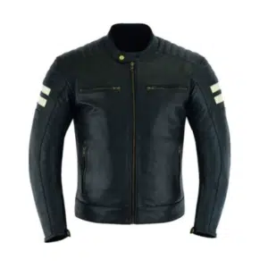 motorcycle leather jacket with armour